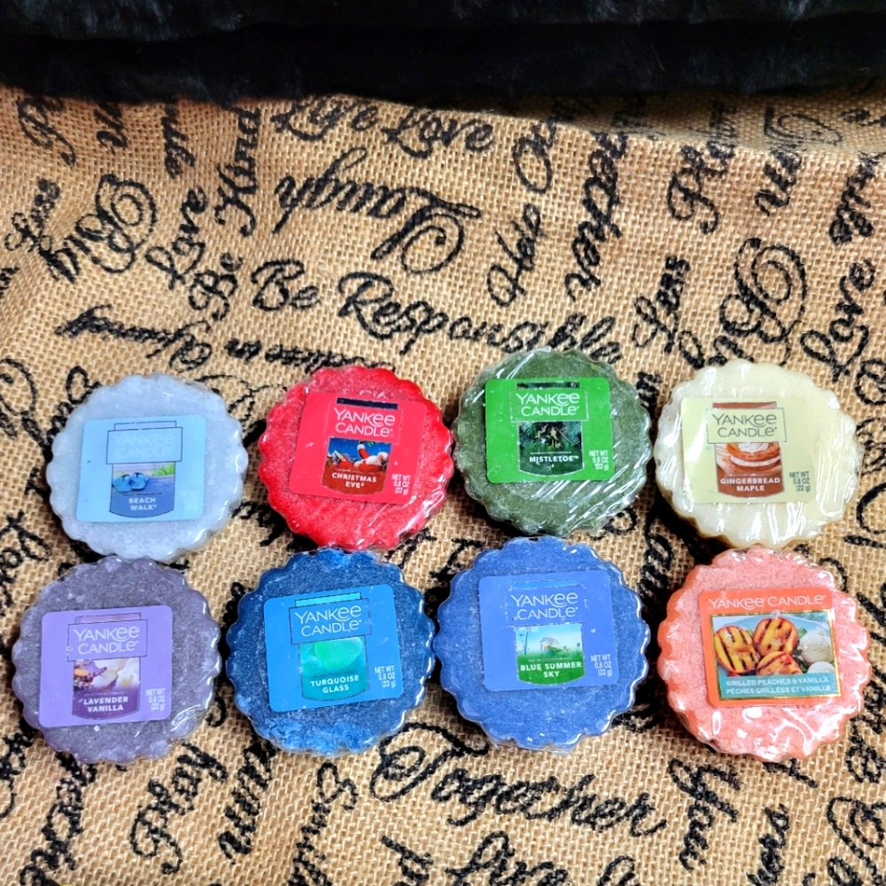 Yankee candle tarts lot of 8